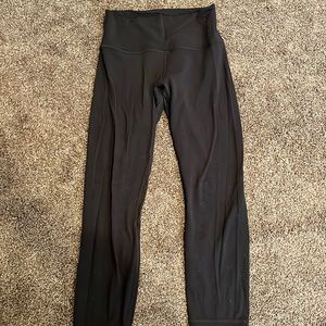 Lululemon Align 23” graphite gray - pre loved size 6.